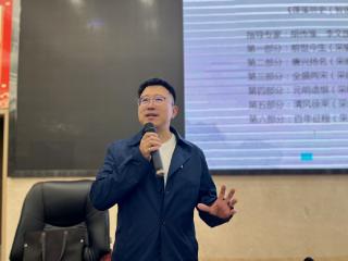 蒲文林到蓬溪中学初中年级举办专题讲座